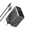 Anker Charger (140W, 4PORTS, Ganprime) Dark Gray