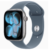 Apple Watch Series 11 [46mm, GPS, Silver, Blue-Silicone Band]